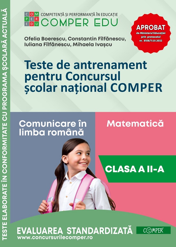 Teste de antrenament - Clasa 2 - Concursul Comper - Boerescu Ofelia, Filfanescu Constantin, Filfanescu Iuliana, Ivascu Mihaela