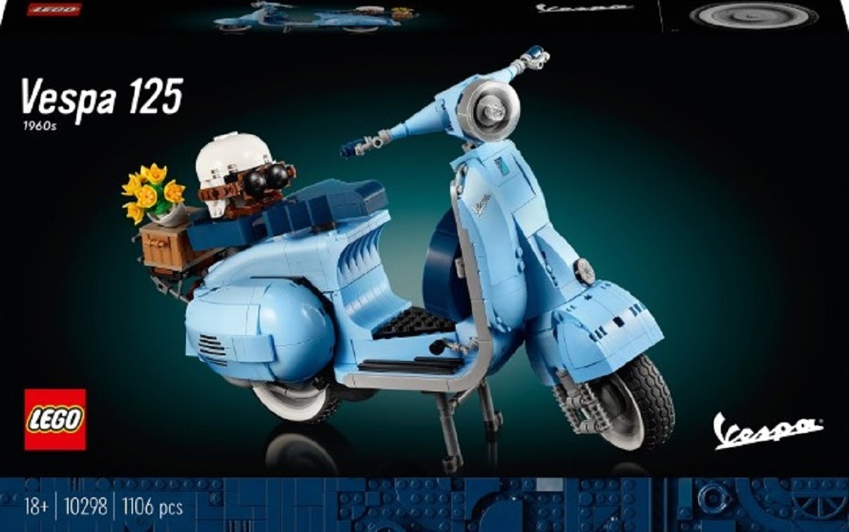 Lego Iconics: Vehicule iconice. Vespa 125