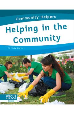 Coperta cărții 'Helping in the Community - Trudy Becker'