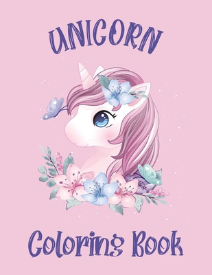 Unicorn Coloring Book: 50 Unicorn Coloring Pages - Razvan Nitu