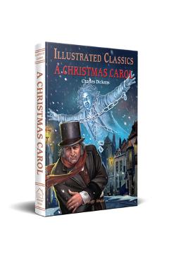 Coperta cărții 'A Christmas Carol - Charles Dickens'