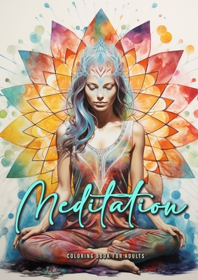 Meditation Coloring Book for Adults: Meditation Coloring Book Grayscale Mindfulness Grayscale Coloring Book for Adults Buddha Coloring Book A4 56 P - Monsoon Publishing