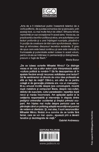 Coperta cărții 'Dincolo de ingeri si draci - Mihaela Miroiu'