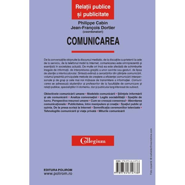 Comunicarea - Philippe Cabin, Jean-Francois Dortier