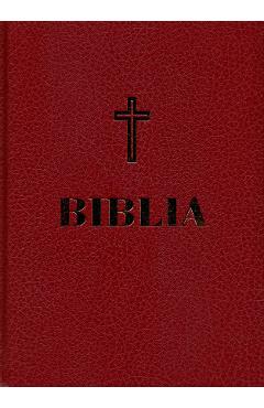 Coperta cărții 'Biblia sau Sfanta Scriptura cu scris mare'