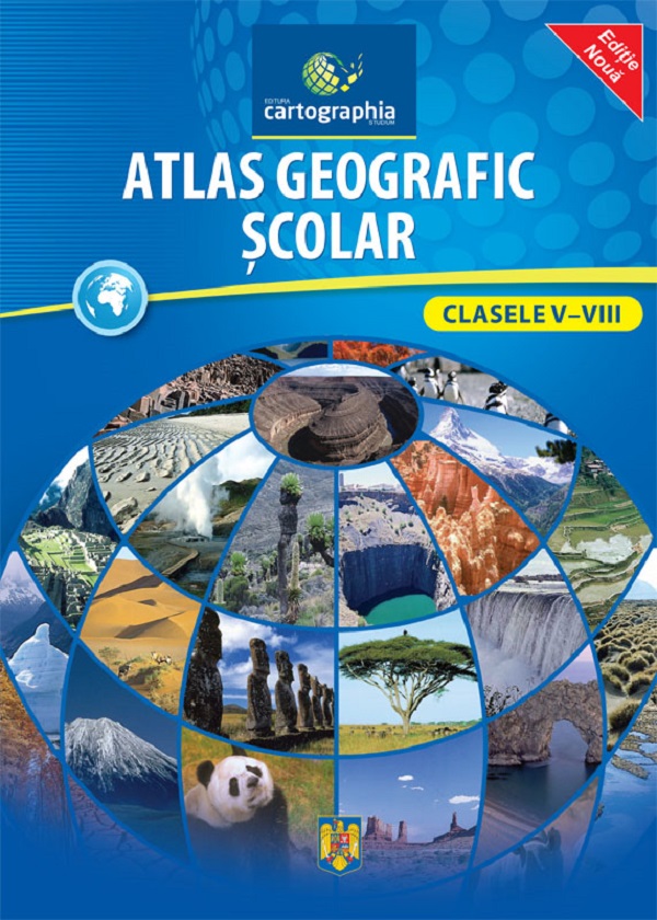 Atlas geografic scolar - Clasele 5-8 - 