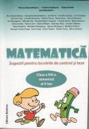Matematica cls 8 sem. 2 - Sugestii pentru lucrarile de control si teze - Petrus Alexandrescu