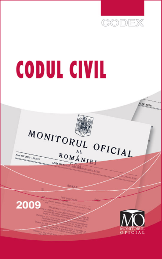Coperta cărții 'Codul Civil Iulie 2009'