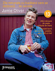 Coperta cărții 'JN nr. 13 - Zile minunate cu bucatarul care se dezbraca...de secrete - Jamie Oliver'