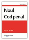 Coperta cărții 'Noul cod penal legea nr. 286/2009'