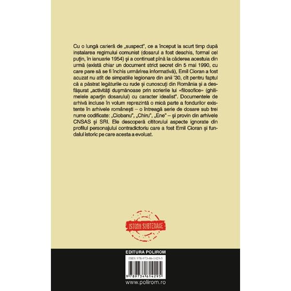 Cioran si securitatea - Stelian Tanase