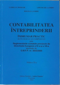 Coperta cărții 'Contabilitatea Intreprinderii Ed.10 - Indrumar Practic Actualiz - Ladislau Possler, Gheorghe Lambru'