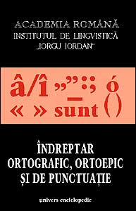 Coperta cărții 'Indreptar ortografic, ortoepic si de punctuatie'