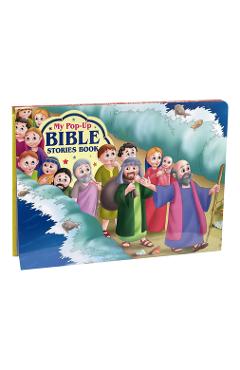Coperta cărții 'Bible Stories Pop Up Book - Catholic Book Publishing Corp'