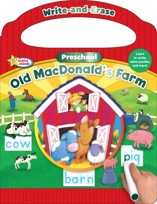 Active Minds Write-And-Erase Preschool Old Macdonald's Farm - Sequoia Children's Publishing