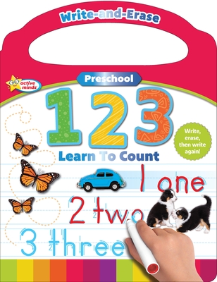 Active Minds Write-And-Erase Preschool 123: Learn to Count - Sequoia Children's Publishing