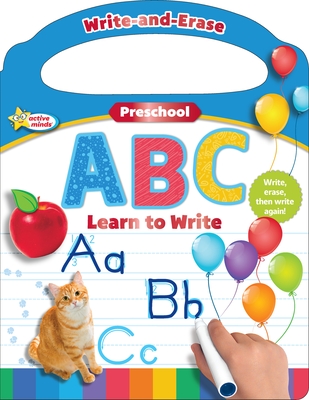 Active Minds Write-And-Erase Preschool ABC: Learn to Write - Sequoia Children's Publishing