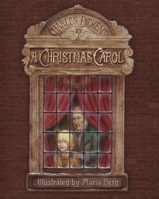 Coperta cărții 'A Christmas Carol: A Special Full-Color, Fully-Illustrated Edition - Charles Dickens'
