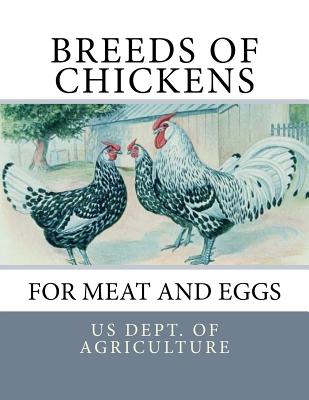 Coperta cărții 'Breeds of Chickens for Meat and Eggs - Jackson Chambers'