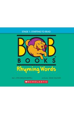 Bob Books - Rhyming Words Hardcover Bind-Up Phonics, Ages 4 and Up, Kindergarten (Stage 1: Starting to Read) - Lynn Maslen Kertell