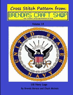 US Navy Logo - Cross Stitch Pattern from Brenda's Craft Shop: Cross Stitch Pattern from Brenda's Craft Shop - Chuck Michels