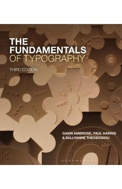 Coperta cărții 'The Fundamentals of Typography - Gavin Ambrose'