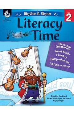 Coperta cărții 'Rhythm & Rhyme Literacy Time Level 2 - Timothy Rasinski'