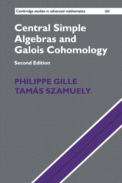 Coperta cărții 'Central Simple Algebras and Galois Cohomology - Philippe Gille'