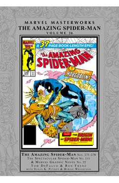 Coperta cărții 'Marvel Masterworks: The Amazing Spider-Man Vol. 26 - Tom Defalco'