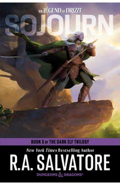 Poza produsului Dungeons & Dragons: Sojourn (the Legend of Drizzt): Book 3 of the Dark Elf Trilogy; New York Times Bestselling Author - R. A. Salvatore