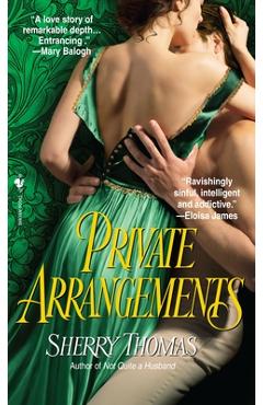 Coperta cărții 'Private Arrangements - Sherry Thomas'