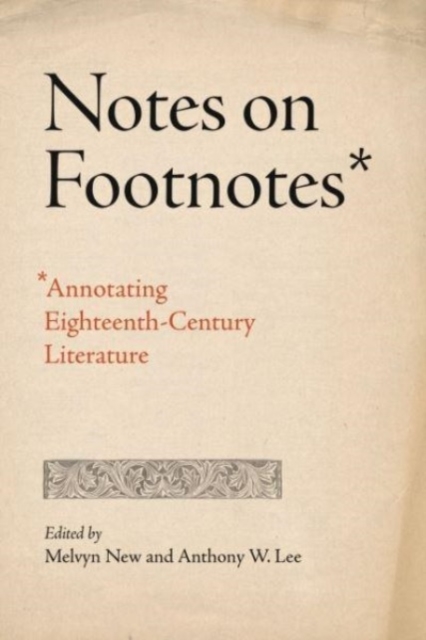 Notes on Footnotes - Melvyn New