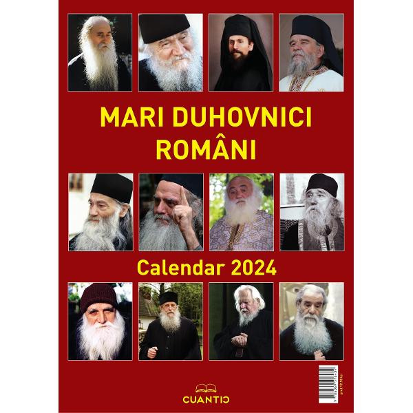 Calendar 2024: Mari duhovnici romani