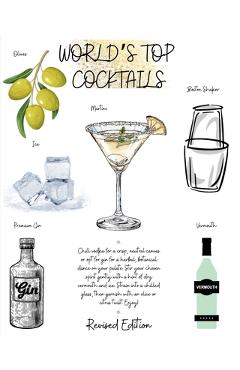 Coperta cărții 'World's Top Cocktails: A Masterclass in Mixology with Insider Tips and Tricks for Spirited Creations - Max Graves'