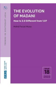 Coperta cărții 'The Evolution of Madani: How Is 2.0 Different from 1.0? - Mohd Faizal Musa'