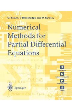 Coperta cărții 'Numerical Methods for Partial Differential Equations - G. Evans'