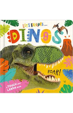 Coperta cărții 'Let's Explore: Dinos - Mary Atkinson'