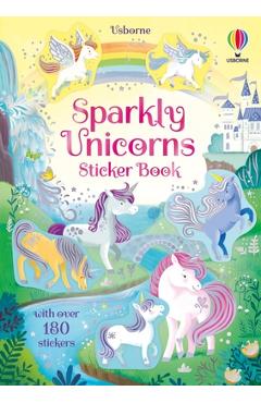 Poza produsului Sparkly Unicorns Sticker Book - Kristie Pickersgill