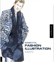Coperta cărții 'Essential fashion iluustration men'