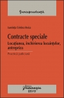 Coperta cărții 'Contracte speciale - Luminita Cristina Stoica'
