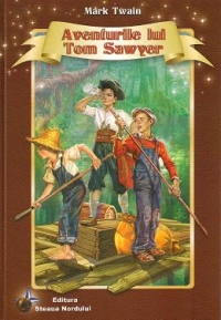 Coperta cărții 'Aventurile lui Tom Sawyer - Mark Twain (Cartonat)'