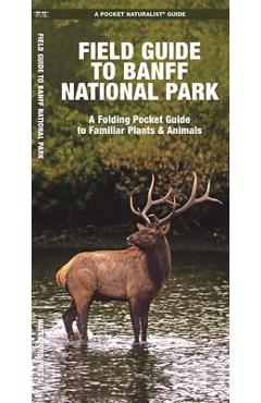 Coperta cărții 'Field Guide to Banff National Park: A Folding Pocket Guide to Familiar Plants & Animals - James Kavanagh'