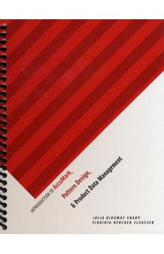 Coperta cărții 'Introduction to Accumark, Pattern Design, and PDM - Julia Sharp'