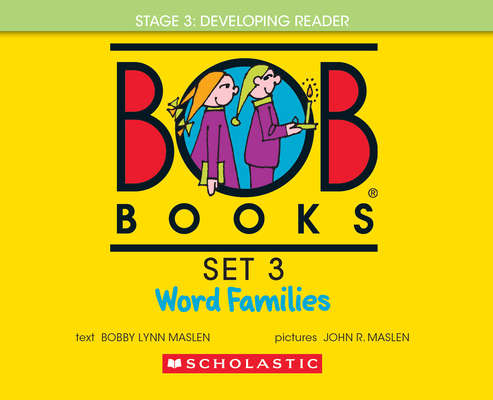 Bob Books - Word Families Hardcover Bind-Up Phonics, Ages 4 and Up, Kindergarten, First Grade (Stage 3: Developing Reader) - Bobby Lynn Maslen