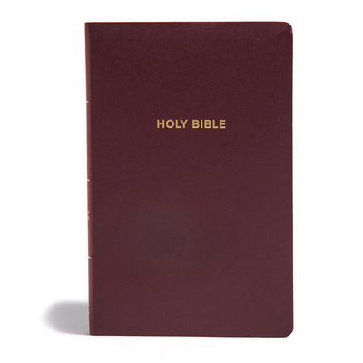 Coperta cărții 'CSB Gift & Award Bible, Burgundy - Csb Bibles By Holman'