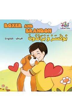 Coperta cărții 'Boxer and Brandon (English Arabic children's book): Arabic Kids Book - Inna Nusinsky'