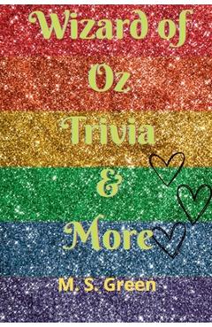 Coperta cărții 'Wizard of Oz Trivia & More - Misty Green'