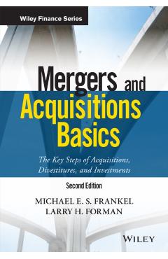 Coperta cărții 'Mergers and Acquisitions Basics - Michael E. S. Frankel'