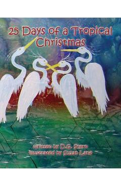 Coperta cărții '25 Days of a Tropical Christmas - D. G. Stern'