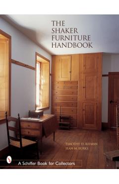 Coperta cărții 'The Shaker Furniture Handbook - Timothy D. Rieman'